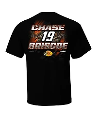 Joe Gibbs Racing Team Collection Men's Black Chase Briscoe Bass Pro Shops Camo T-Shirt