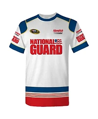 Hendrick Motorsports Team Collection Men's White Dale Earnhardt Jr. National Guard Legend Uniform T-Shirt