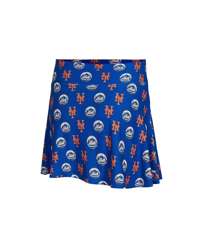 Concepts Sport Women's 2-Pack Royal New York Mets Knit Tank Top and Skort Set