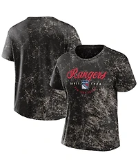 Fanatics Women's Black New York Rangers Breakaway T-Shirt