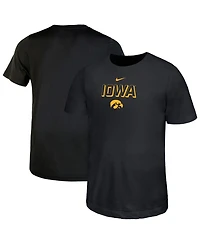 Nike Baby Boys and Girls Black Iowa Hawkeyes Legend Performance T-Shirt