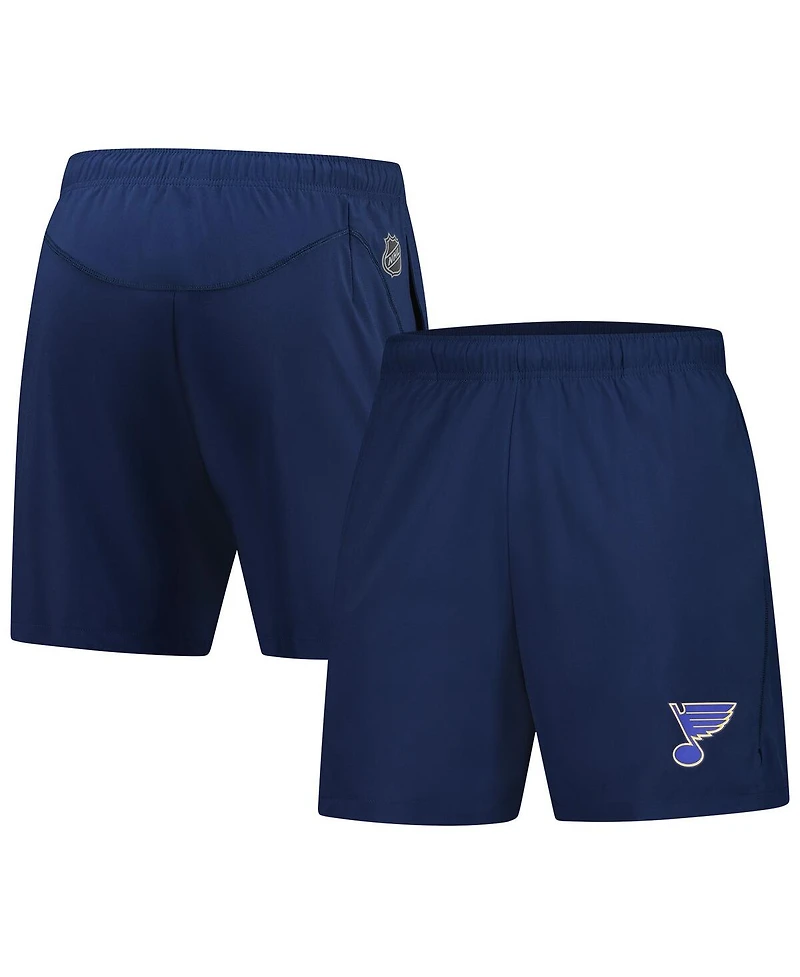 Fanatics Men's Navy St. Louis Blues Tech Training Shorts
