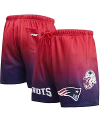 Pro Standard Men's Navy/Red New England Patriots Ombre Mesh Shorts