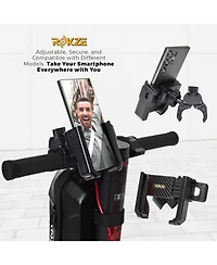 Urbanmax E-Scooter Kit: 3L Waterproof Eva Storage Bag, Phone Holder & 90" Strap