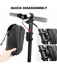 Urbanmax Electric Scooter Bag, 2L Waterproof Storage for Phone, Bottle, Charger Tools