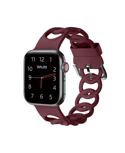 Waloo Silicone Link Looped Replacement Band for Apple Watch