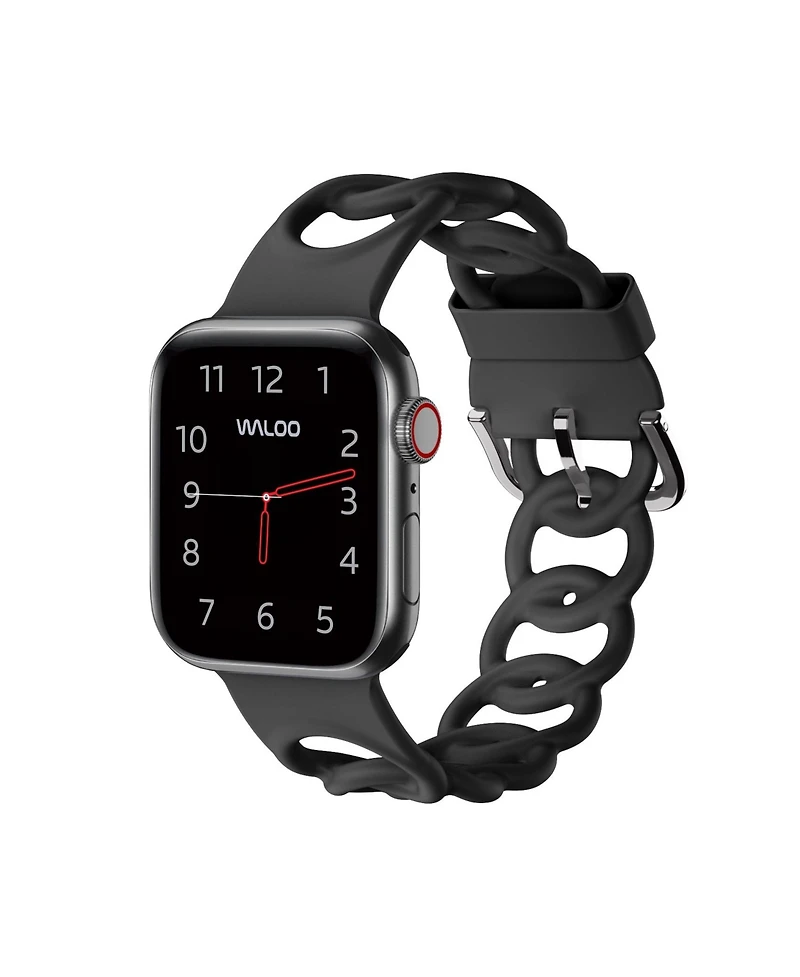 Waloo Silicone Link Looped Replacement Band for Apple Watch