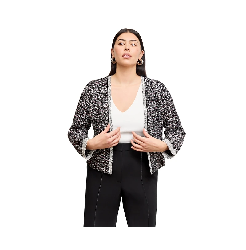 M.m.LaFleur Meena Daily Jardigan - Boucle Tweed
