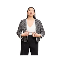 M.m.LaFleur Meena Daily Jardigan - Boucle Tweed