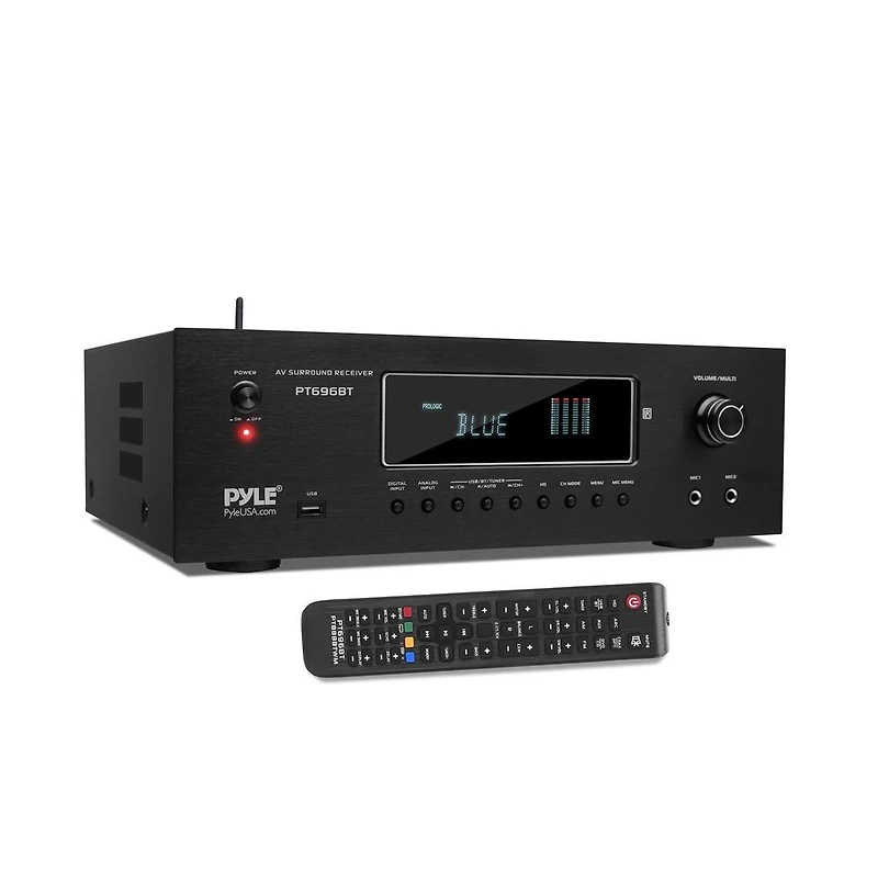 Pyle Wireless Bt Streaming Home Theater Receiver