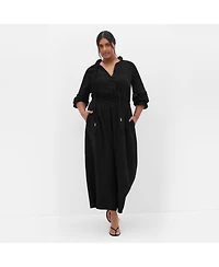 City Chic Plus Faye Jumpsuit