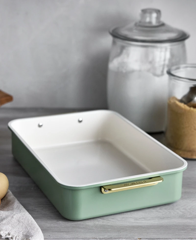 GreenPan Reserve Healthy Ceramic Nonstick Bakeware Rectangular Cake Pan