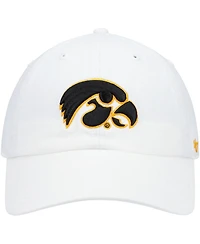 '47 Brand Men's White Iowa Hawkeyes Vintage Clean Up Adjustable Hat