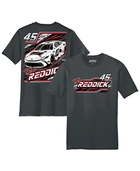 23xi Racing Big Boys and Girls Charcoal Tyler Reddick Jordan Car T-Shirt