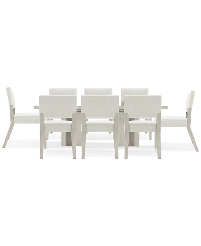 Tempo 9-Pc. Set (Rectangular Table & 8 Side Chairs)