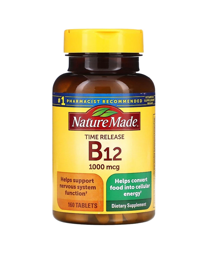 Nature Made B12 Time Release 1 000 mcg