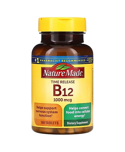 Nature Made B12 Time Release 1 000 mcg