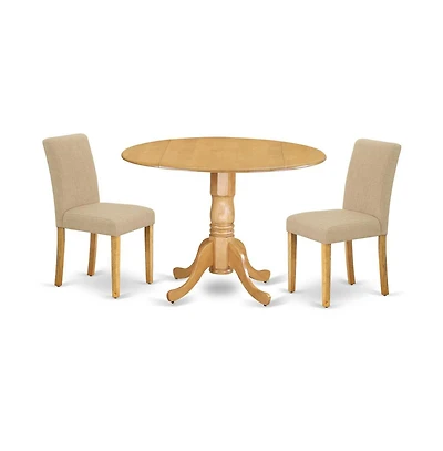 East West Furniture Dining Room Set Oak