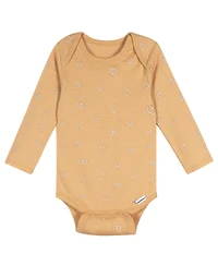 Gerber Baby Girls' 5-Pack Long Sleeve Bodysuits