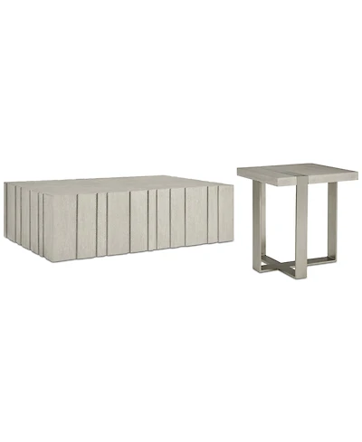 Tempo 2-Pc. Set (Cocktail Table & Accent Table)
