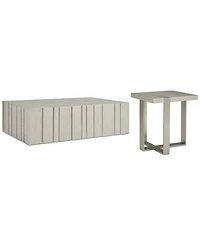 Tempo 2-Pc. Set (Cocktail Table & Accent Table)