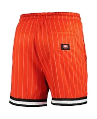 Reason Men's and Women's Orange Scarface Pinstripe Shorts