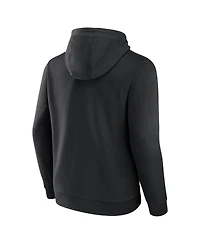 Fanatics Men's Black New Orleans Saints Primary Logo Fleece Pullover Hoodie