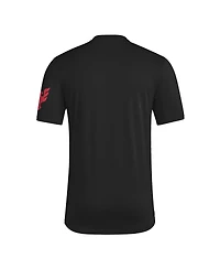 Adidas Men's Black D.c. United 2025 Archive Collection Jersey Hook T-Shirt