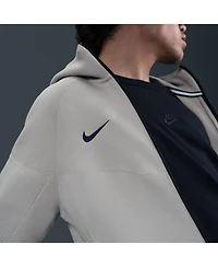 Nike Men's Gray Tottenham Hotspur Tech Fleece Full-Zip Hoodie Jacket