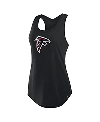 Fanatics Women's Black Atlanta Falcons Iron Fan Tank Top