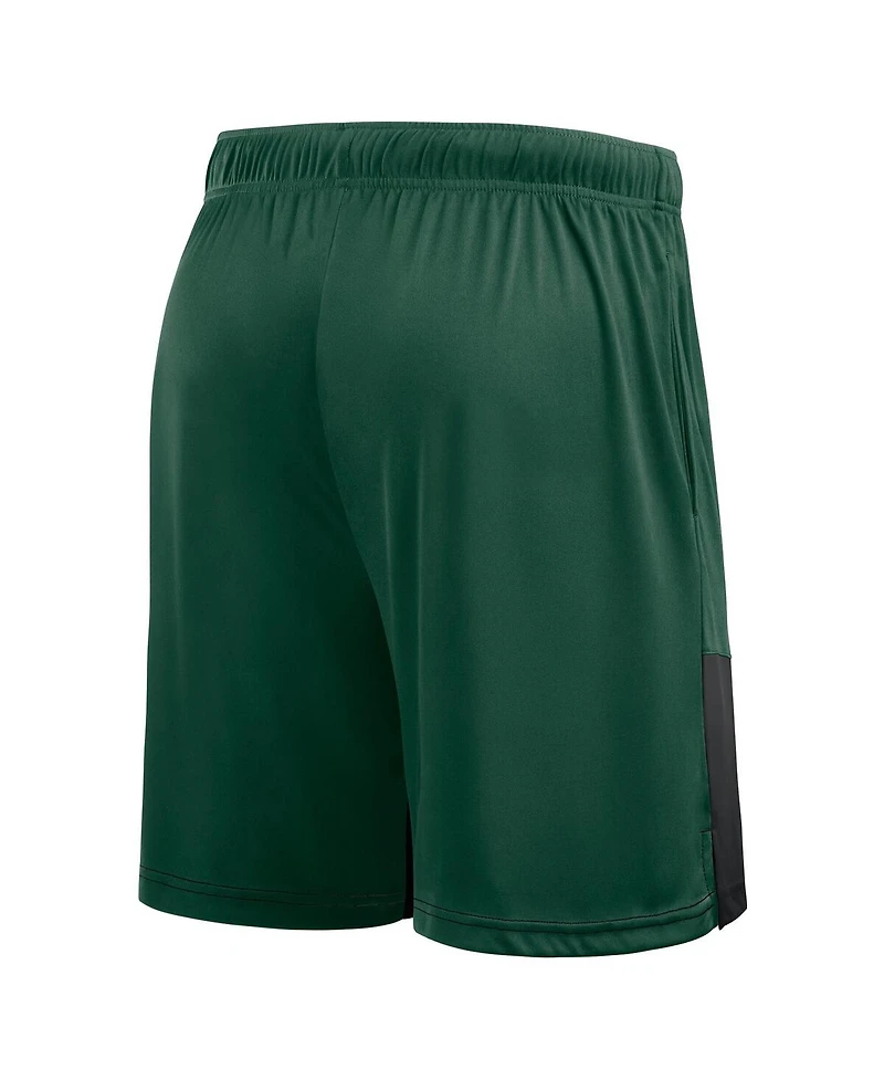 Logo Athletic Men's Hunter Green Milwaukee Bucks Best of the Shorts