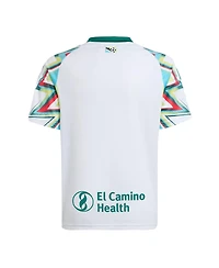 Adidas Big Boys and Girls White San Jose Earthquakes 2025 Third Replica Jersey