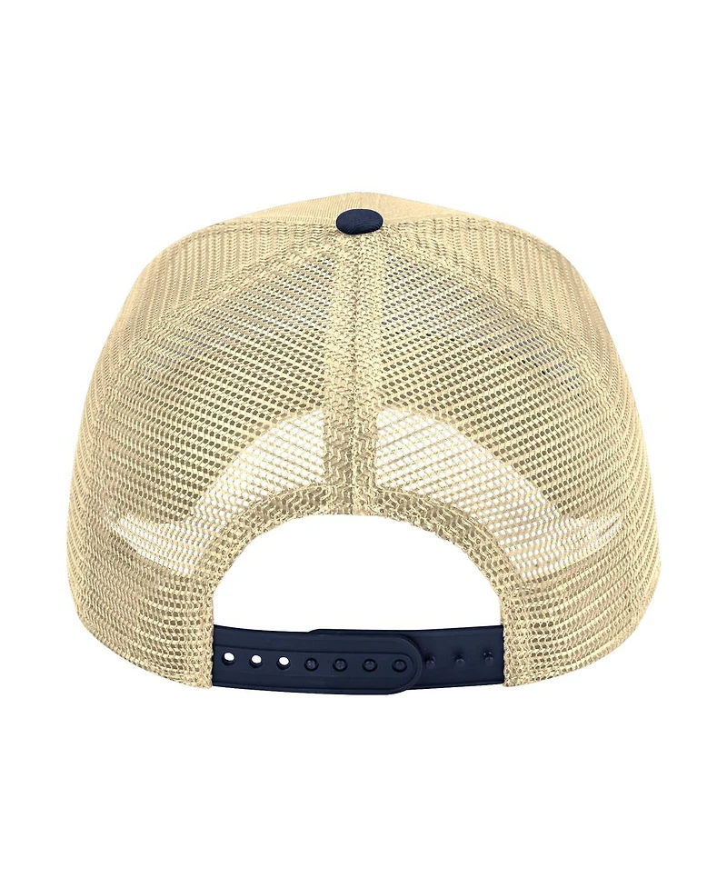 Colosseum Men's Gold Navy Midshipmen Wyatt Adjustable Hat
