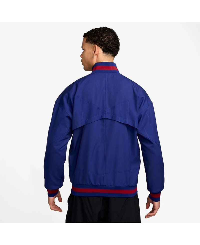 Nike Men's Blue Barcelona 2025/26 Strike Anthem Full-Zip Jacket