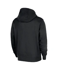 Nike Men's Black Portland Trail Blazers 2025/26 Authentic Practice Club Pullover Hoodie