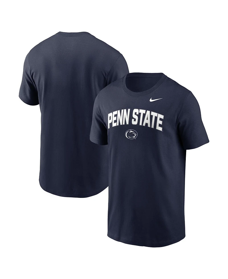 Nike Men's Navy Penn State Nittany Lions Primetime Arch Stack T-Shirt