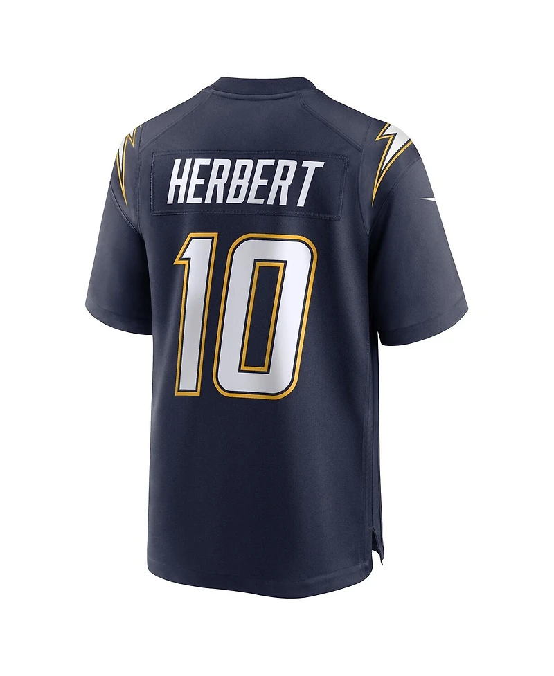 Nike Men's Justin Herbert Navy Los Angeles Chargers Alternate Super Game Player Jersey