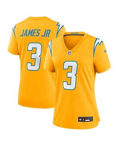 Nike Women's Derwin James Jr. Gold Los Angeles Chargers Alternate Charger Power Game Jersey