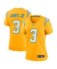 Nike Women's Derwin James Jr. Gold Los Angeles Chargers Alternate Charger Power Game Jersey
