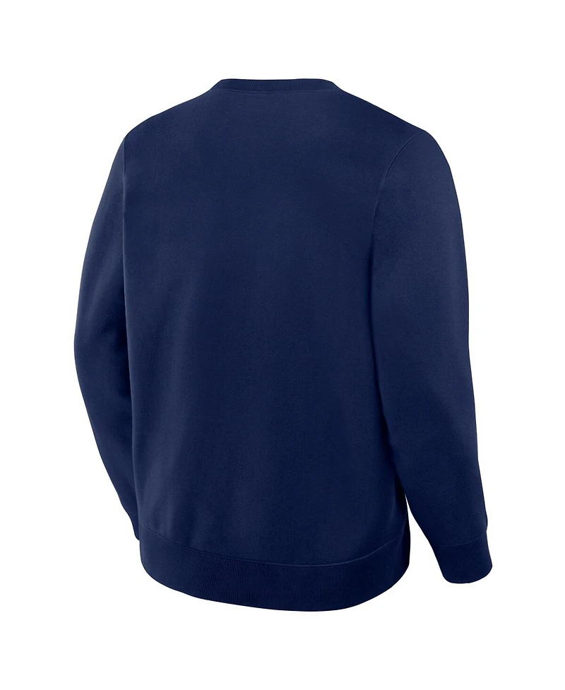 Fanatics Men's Navy Dallas Cowboys Direct Handoff Legacy Pullover Sweatshirt