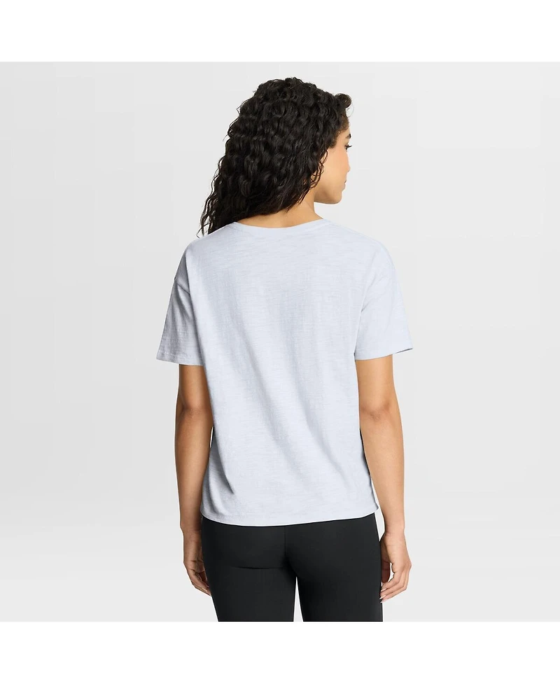 Fanatics Women's White Jacksonville Jaguars Redzone Slub Boxy T-Shirt