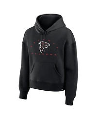 Fanatics Women's Black Atlanta Falcons Eligible Receiver Legacy Pullover Hoodie