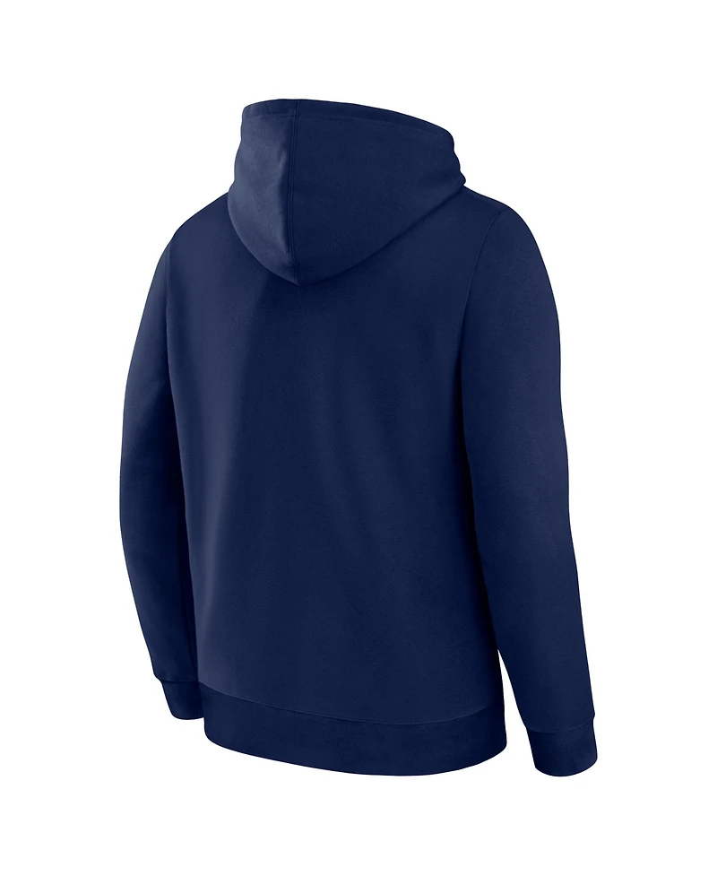 Fanatics Men's Navy New York Giants Fumblerooski Legacy Pullover Hoodie