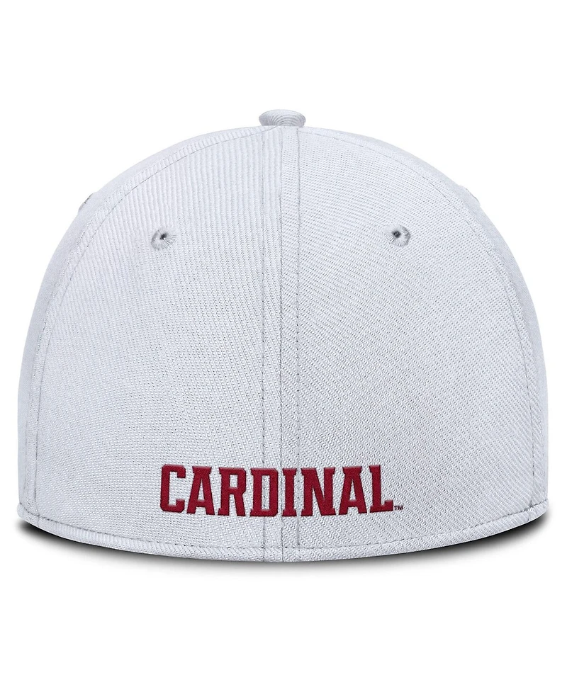 Nike Men's White Stanford Cardinal 2025 On-Field Rise Performance Flex Hat
