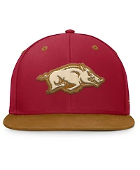 Fanatics Men's Cardinal/Brown Arkansas Razorbacks NoBo Fitted Hat