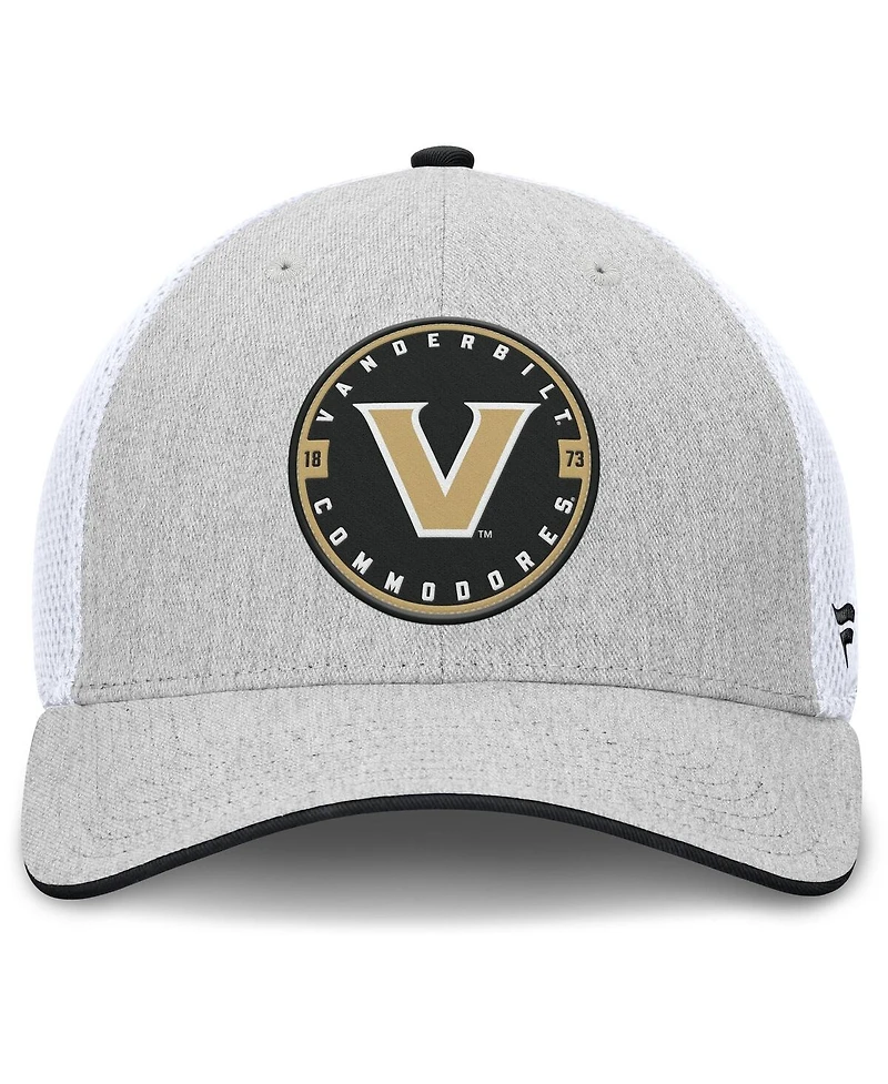 Fanatics Men's Heather Gray Vanderbilt Commodores Trigger Flex Hat