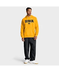 Nike Men's Gold Iowa Hawkeyes 2025 Sideline Performance Pullover Hoodie