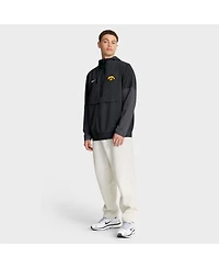 Nike Men's Black Iowa Hawkeyes Anorak Half-Zip Hoodie Jacket