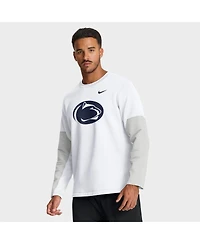 Nike Men's White Penn State Nittany Lions 2025 Sideline Coach Performance Long Sleeve T-Shirt