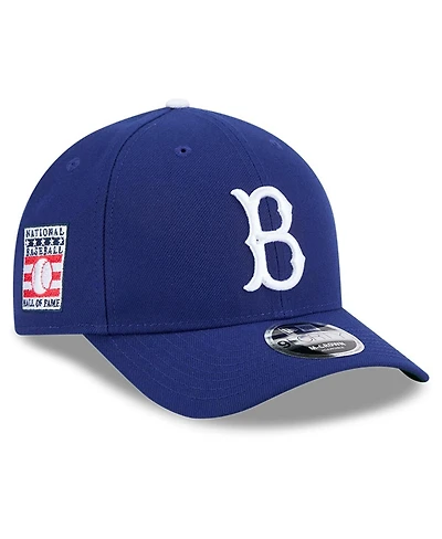 New Era Men's Royal Brooklyn Dodgers Baseball Hall of Fame 9FORTY M-Crown Adjustable Hat